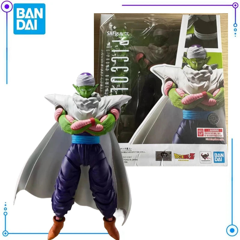 In Stock Bandai S H Figuarts Dragon Ball Piccolo The Proud Namekian Action Figures Desktop Toys Collection Models Figures New！