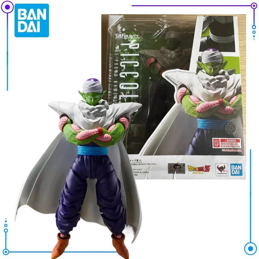 In Stock Bandai S H Figuarts Dragon Ball Piccolo The Proud Namekian Action Figures Desktop Toys Collection Models Figures New！