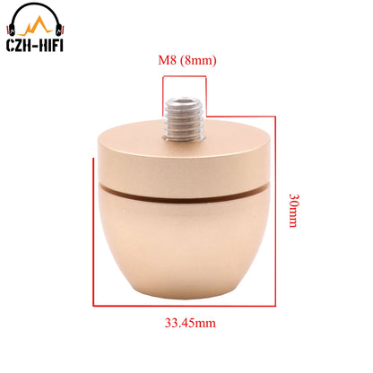 1pc Speaker Isolation FE Stand Base Feet Amplifier Chassis Shock Turntable Beads Anti Absorber Foot Pad Subwoofer DAC CD Radio