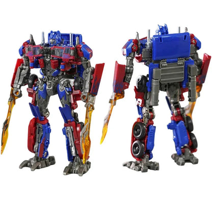 NEW Transformation Robot Toys Optimus Prime‌ Commander Action Figure Model Deformation Truck Head Alloy Edition Robot Cars OP