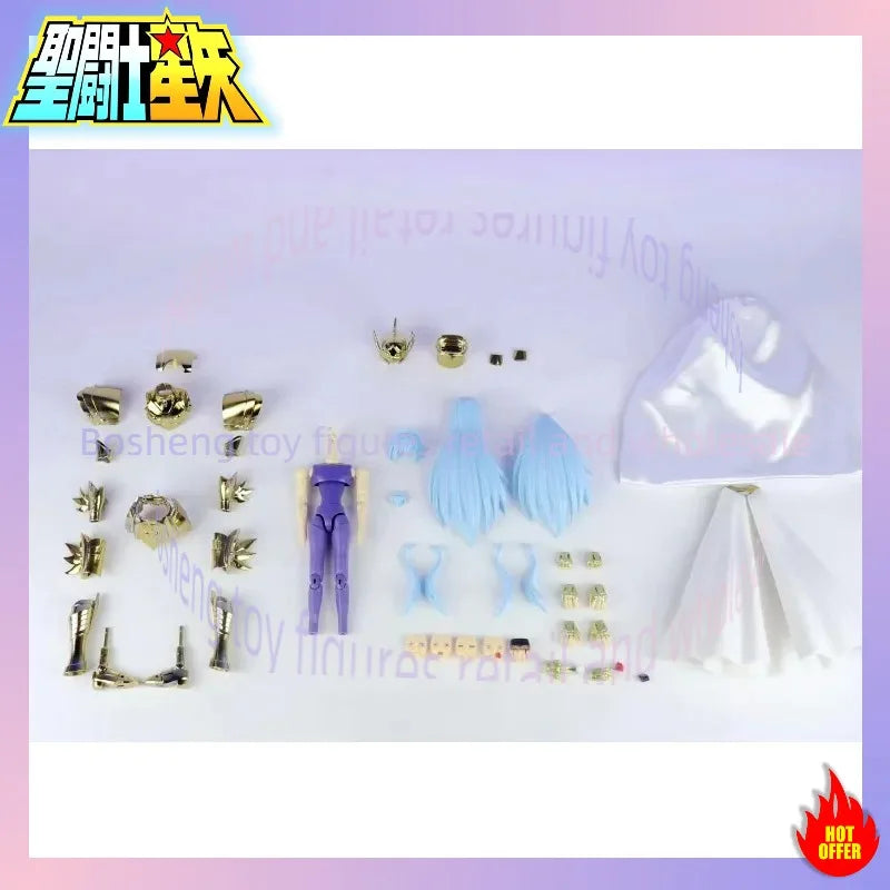 ST Model Saint Seiya Myth Cloth EXM LC Pisces Albafica The Lost Canvas Gold Saints Knights of The Zodiac Saint Figures Toys