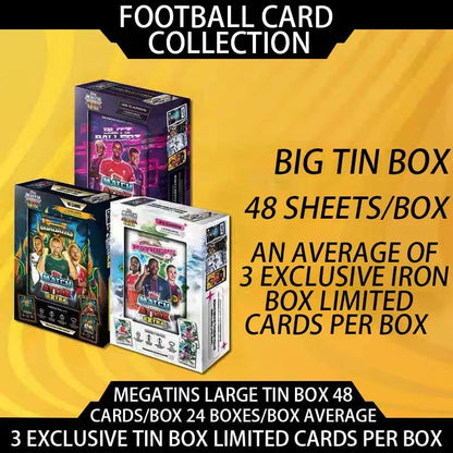 25-26 Topps UCC Match Attax Extra Champions League card blind box official football star card large iron box