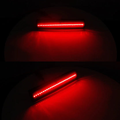 Car Front Amber Rear Red LED Car Bumper Side Marker Indicator Light Fender Flare Light For 1986-1992 Toyota Supra MK3 A70