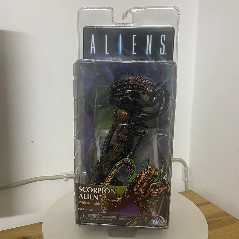 NECA Alien VS Predator Figure Scorpion Aliens Snake Alien 13th Action Figure Model Toy Gift 18CM