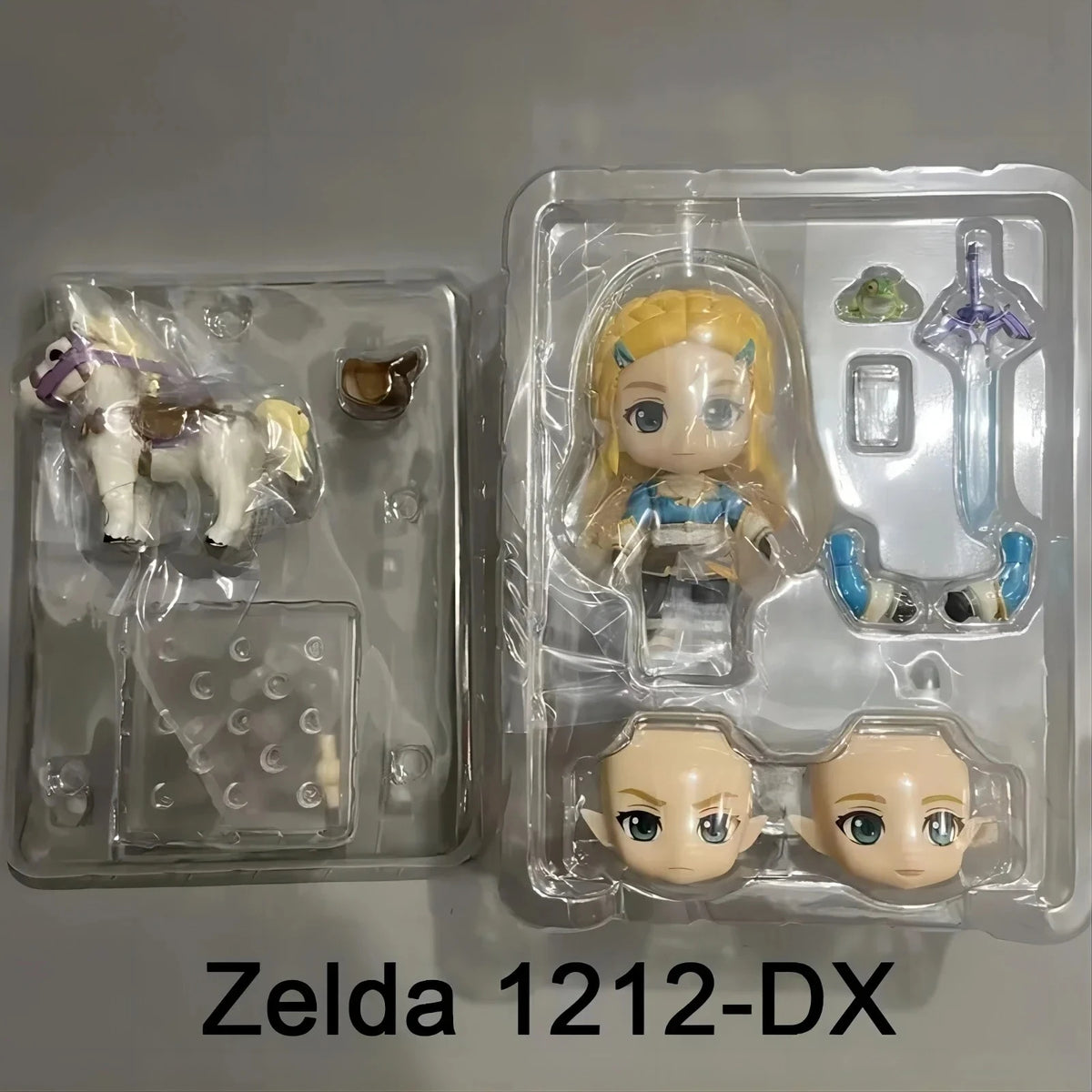 1212 DX The Legend of Zelda:Breath Wild Zelda Action Figure 733  Link Anime Model Doll Toy PVC Cute Poseable Gift China Version