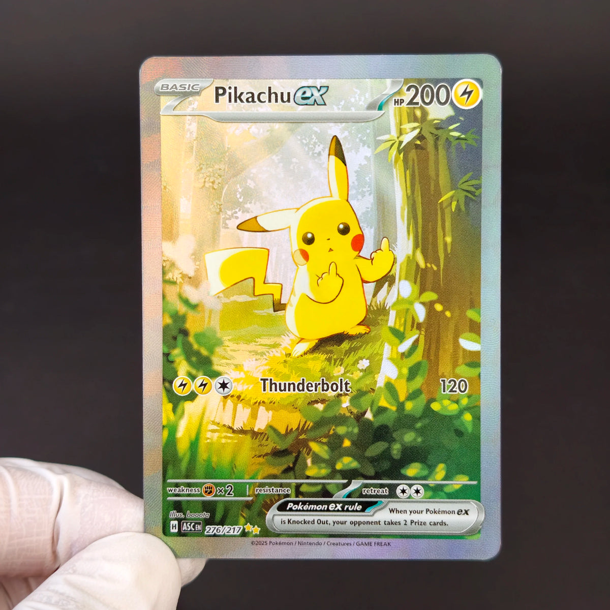 English PKM Card TCG PKM Funny DIY Collection Cards ASC Elf Made Single Card Classic Game Anime Card Gift Toy