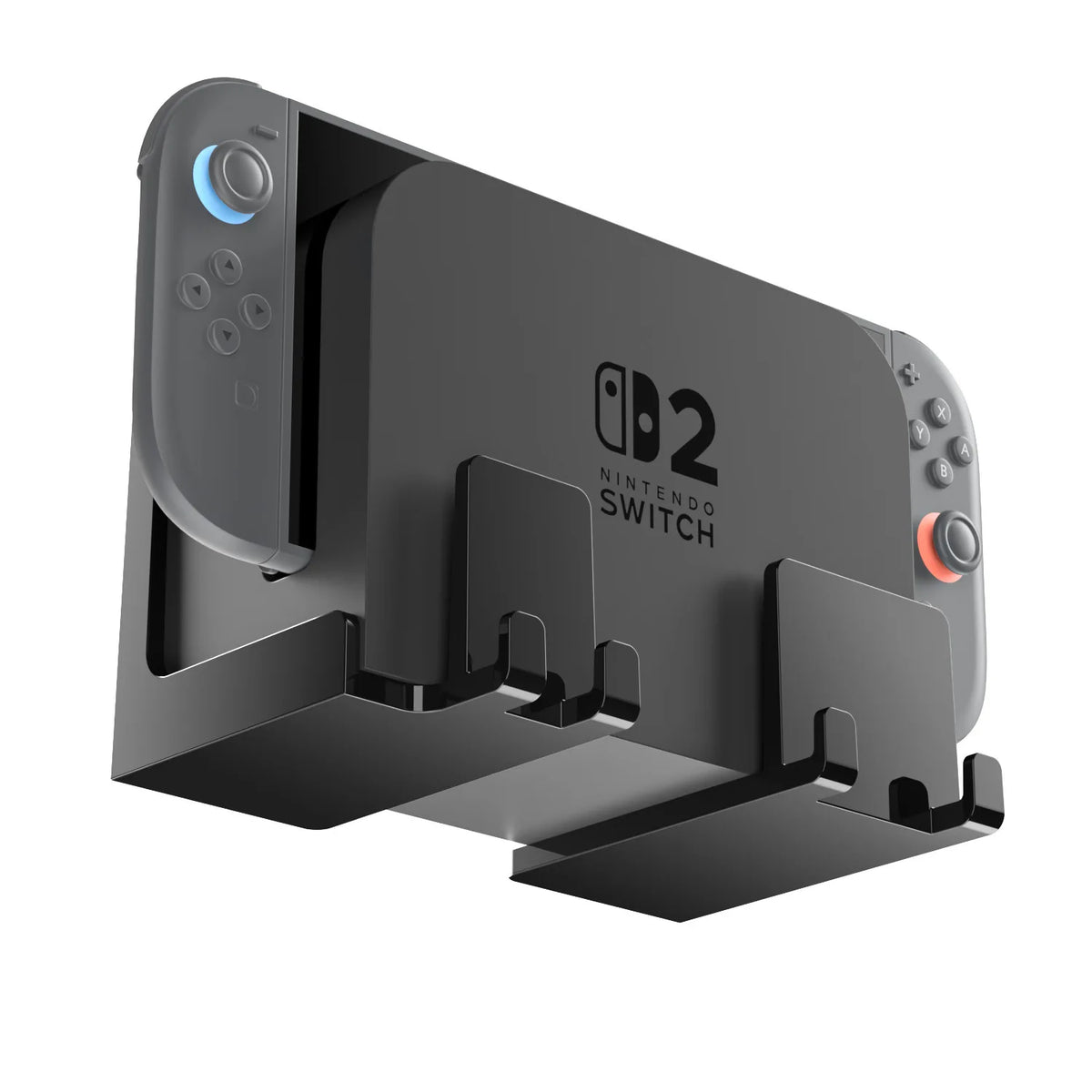 Aolion For Switch 2/1 Wall Mount Holders Controller Hooks Console Holder Stand for Switch Wrist Strap Hand Rope Game Accessories