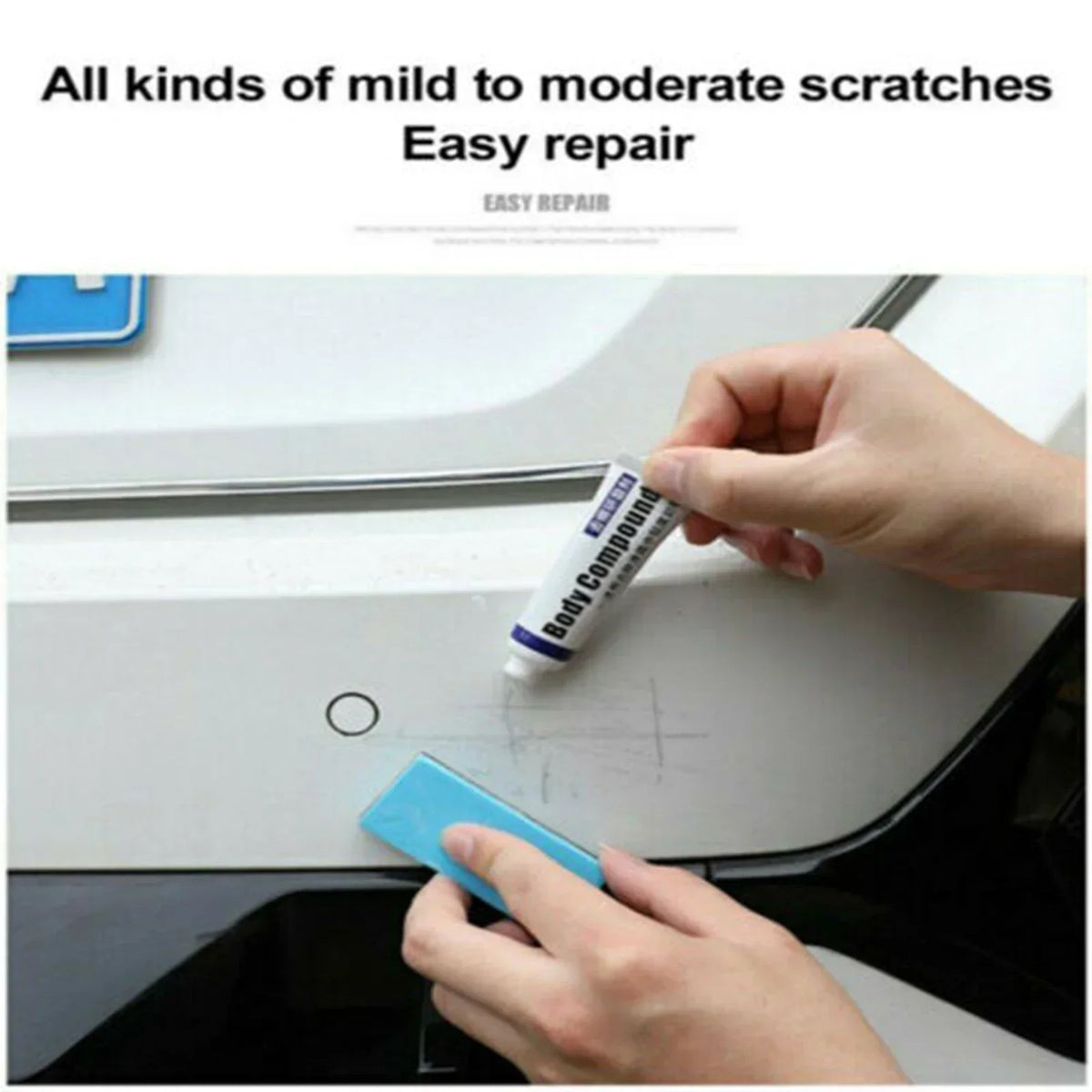1Set Car Scratch Remover Paint Repair Kit Auto Body Compound Polishing Paste Paint Care Repairing Tools Auto Accessories