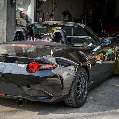 For 2016-2023 Mazda MX5 ND Autoexe Car Rear Bumper Diffuser Rear Bumper Corner Guard Trim Kit Exterior Adjustment Kit