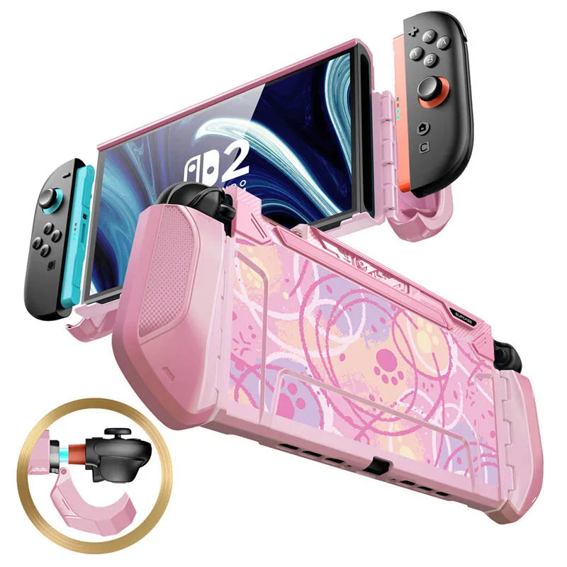 Dockable Case For Nintendo Switch 2 2025 SUPCASE Blade Series TPU Grip Protective Cover Compatible with Joy-Con Controller