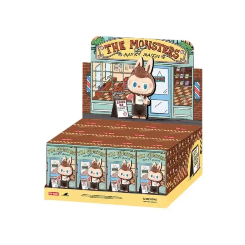 POPMART LABUBU THE MONSTERS HAIR SALON Series Blind Box Anime Action Figure Guess Bag Ornament Figurines Desktop Dolls Model