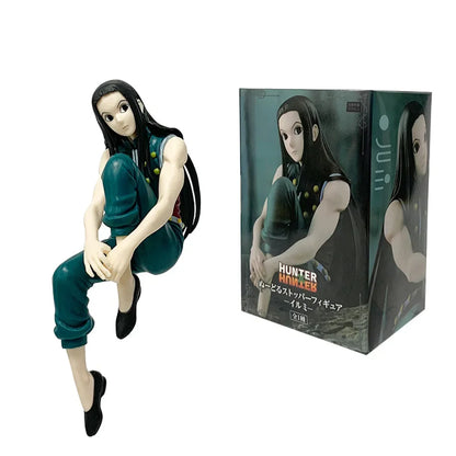14cm Hunter×Hunter Anime Figure Phantom Troupe Hisoka Action Figure Noodle Stopper Room Decoration Noodle Stopper PVC Model Toys