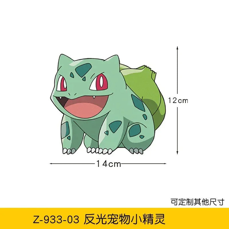 20styles Monster Elf Car Stickers Anime Figure Eevee Charmander Cute Cartoon Doll Creative Sticker Birthday Gifts