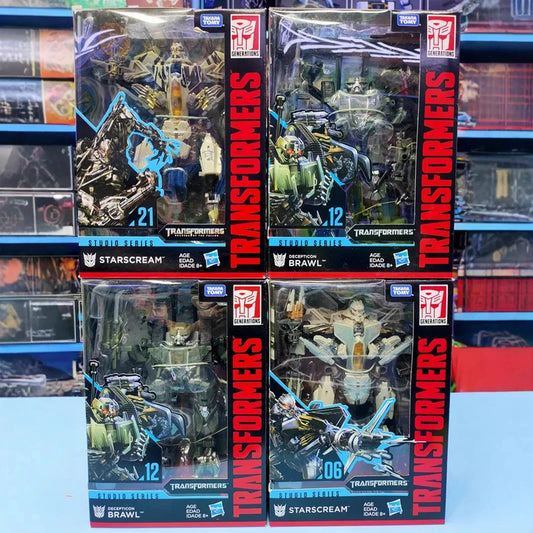 In Stock Transformers Toys Studio Series V-Class KO Brawl Starscream Brawl Model Robot Collection Action Figures Toys Gifts