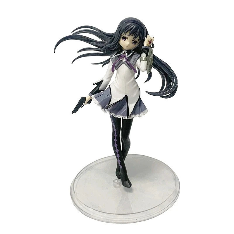 Puella Magi Madoka Magica Anime Figure Kaname Madoka Akemi Homura Momoe Nagisa Decoration Action Figurine Collecting Toys Gifts