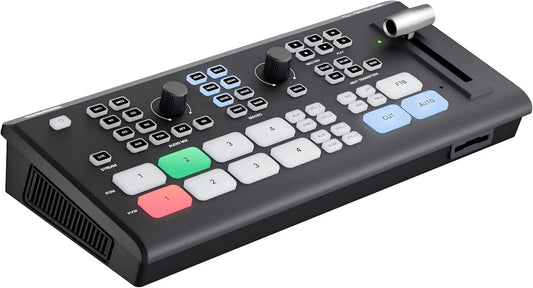 Osee GoStream Deck pro HDMI Live Stream Switcher Video Mixer with 6 HDMI 2 USB 8 Macro Buttons MultiSource