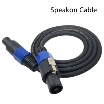 0.5m-30m Audio Cable Speakon Male to Male Cable Professional Copper Cord DJ Speaker Cable Wire 0.5m-30m with Twist Lock