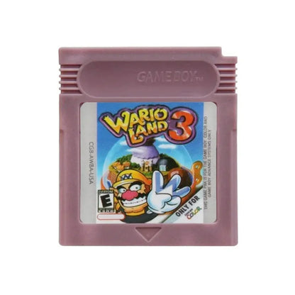 -New GBC 16 Bit Game Video Game Cartridge Console16 Bit Game Card Wario Land Donkey Kong Wario Land 2 Yoshi for GBC/GBA Mario
