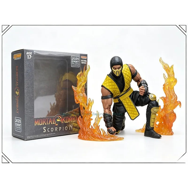 【In Stock】Storm Collectibles Mortal Kombat VS Series Scorpion 1/12 Scale SDCC 2020 Exclusive Original Box Action Figure Model