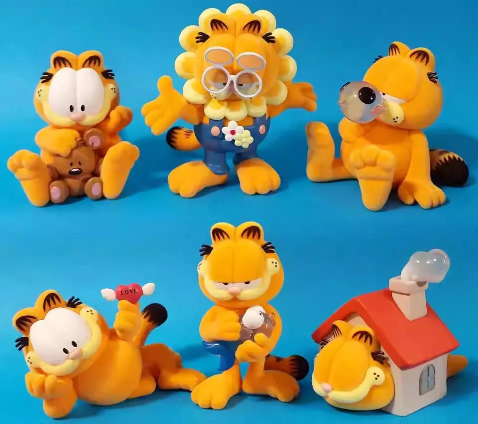 Trendy Play Blind Box Handmade Model New Genuine Garfield Perfect Holiday Series Accessories Cute Girl Gift Customization Doll