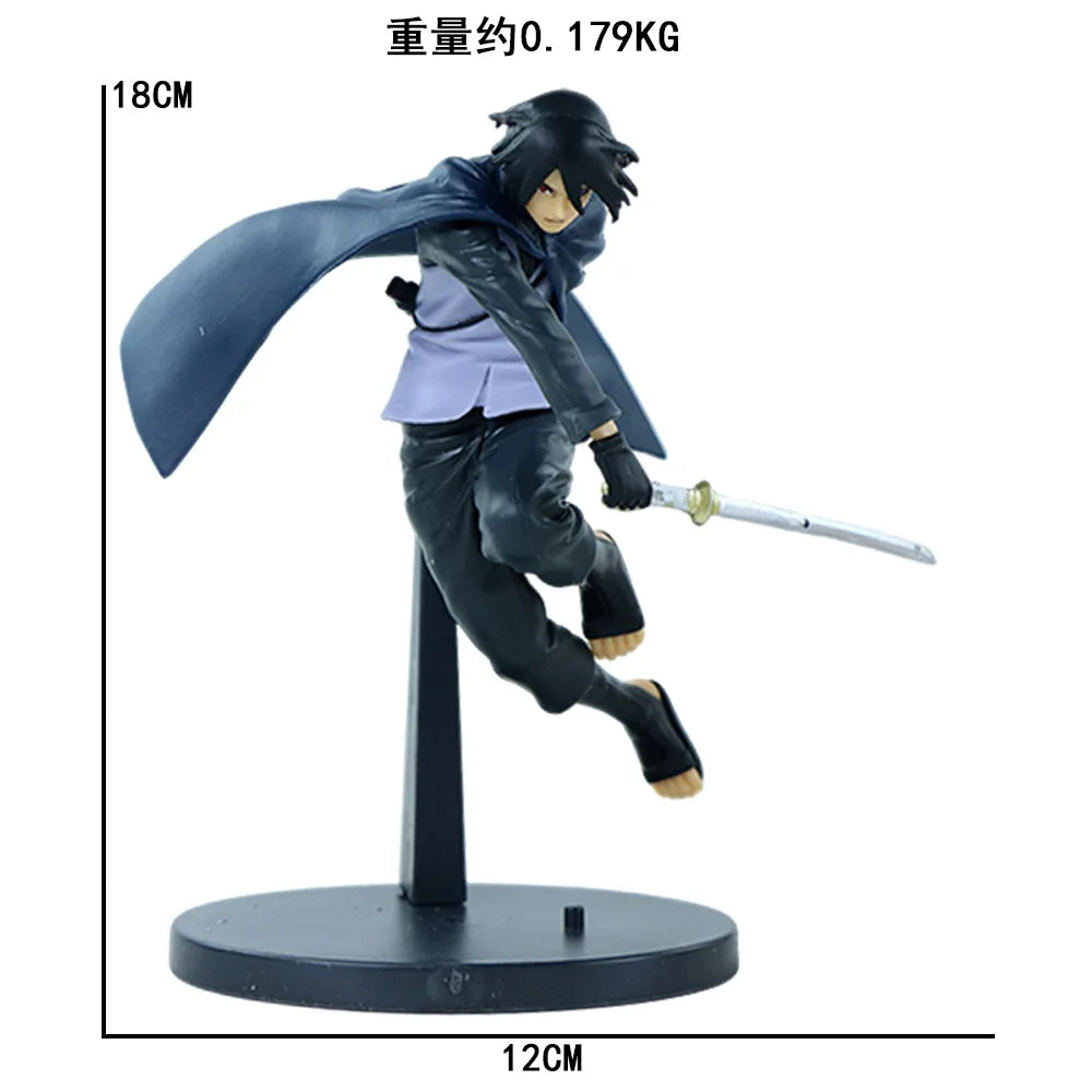 New Naruto Boruto Anime Figure Next Generations Vibration Stars Uchihasasuke-II Action Figure Dolls Decorations PVC Toy Gift