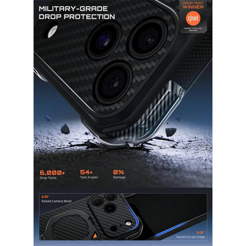 For iPhone 18 Pro Max iPhone 17 Pro Max Case SUPCASE UB Aero Military-Grade Protection Strong Magnetic Back Phone Case