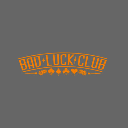 JDM Rear Window Car Decal Windshield Sticker Banner Rocker Side Back Window Bad Luck Club Suits Dice Poor Choices