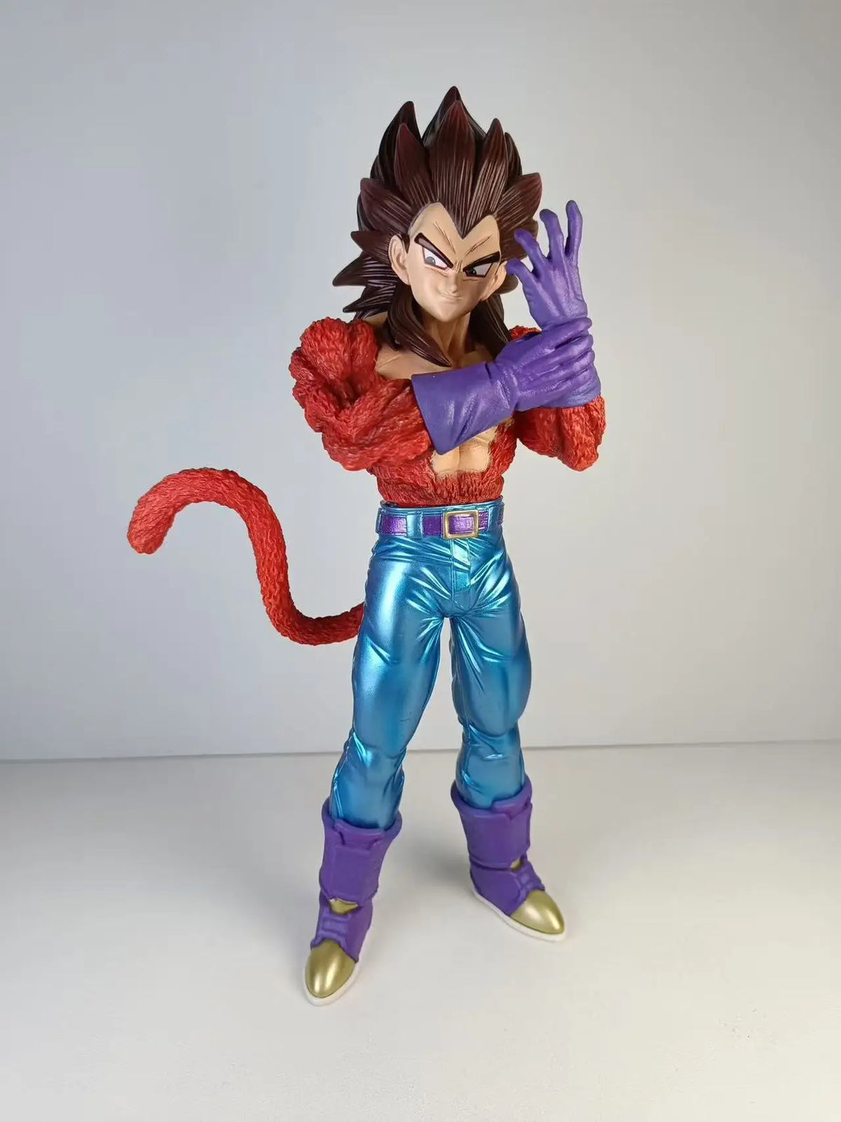 Statue Dragon Ball Ssj4 Vegeta Figure Majin Vegeta Super Saiyan Pvc Action Figures 31cm Collectible Model Toy Gift