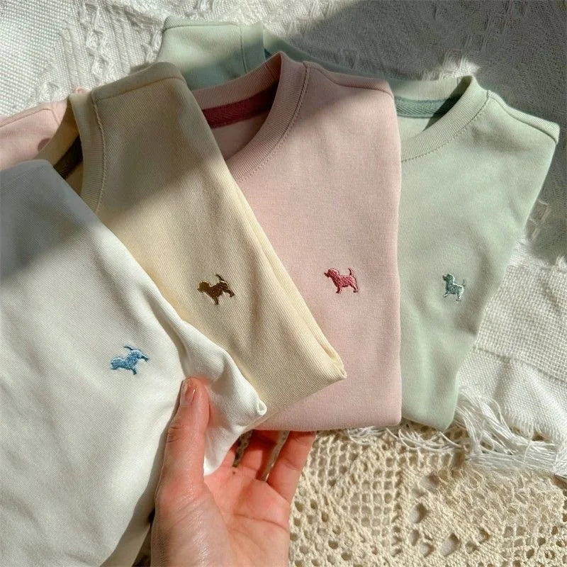 Autumn New Boys Kids Korean Long Sleeve Tshirts Children Simple Solid Versatile Cotton T-Shirts Fashion Baby Toddler Casual Tops