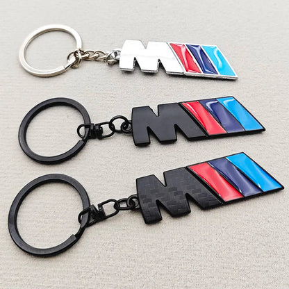 3D Metal Carbon Car Keychain Keyring Logo M Keychain For BMW M2 M3 M4 M5 X3M X5M E46 E60 E39 E87 X1 X3 X5 X6 Auto Accessories