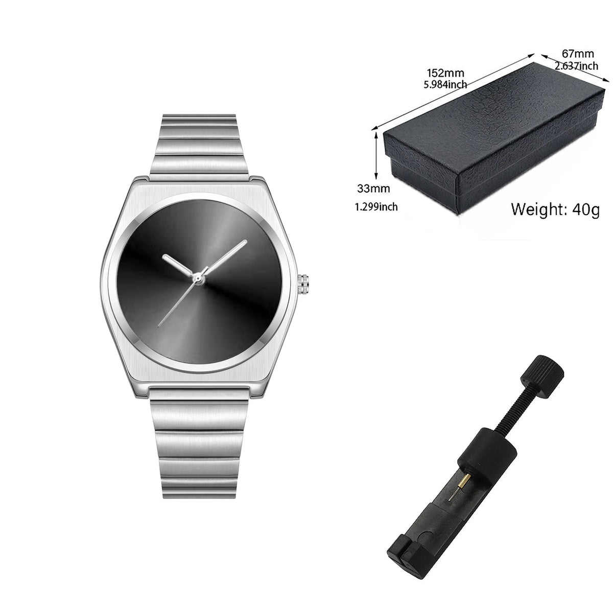 2026 Men's Quartz Watch with Round Dial Design Personalized Graffiti Digital Patterns Simple Yet Retro Fashionable High-End Men