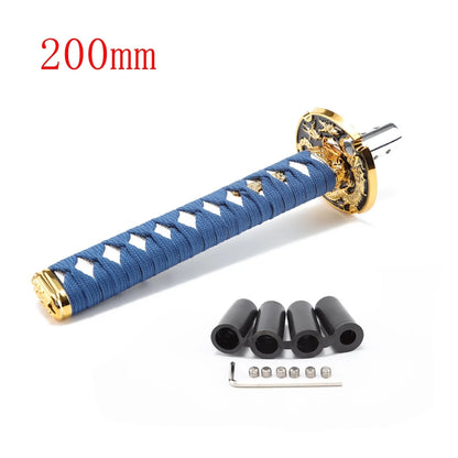 Universal Car Katana Gear Lever Knob Gear Shift Knob - JDM Racing Style Aluminum Alloy Shifter for Manual Transmission