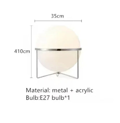 Modern White Yellow Acrylic Ball Shade Chrome Standing Floor Lamp,Hotel Living Room Bedroom Bedside Art Deco Table Lighting