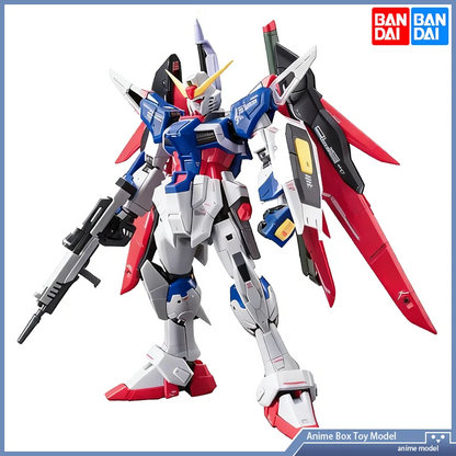 Bandai RG Gunpla Model Kits – God Gundam, Freedom, Unicorn, Justice, Wing, Astray Red Frame, Destiny & 00 Real Grade Plastic Kit