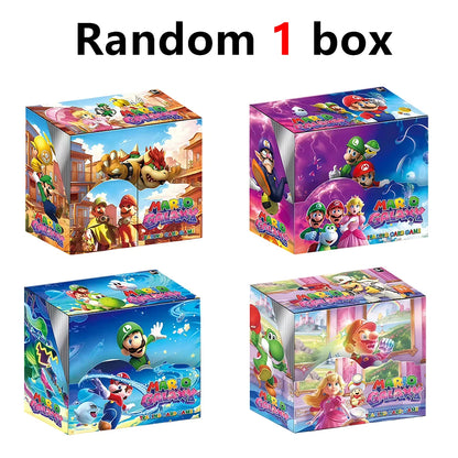 Super Mario Galaxy Trading Cards Collectible Booster Box 288 Anime Game Character Cards for Fans, Ideal Collectible & Party