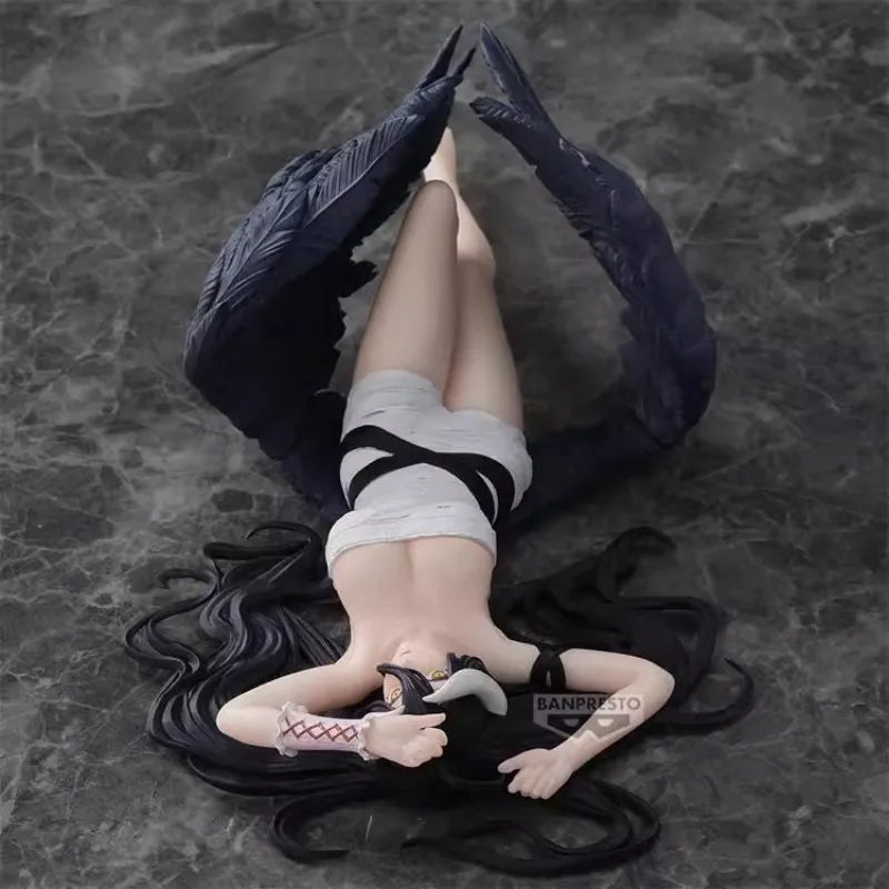 Bandai Original BANPRESTO Anime OVERLORD Relax Time Albedo PVC Action Figure Model Collectible Toys