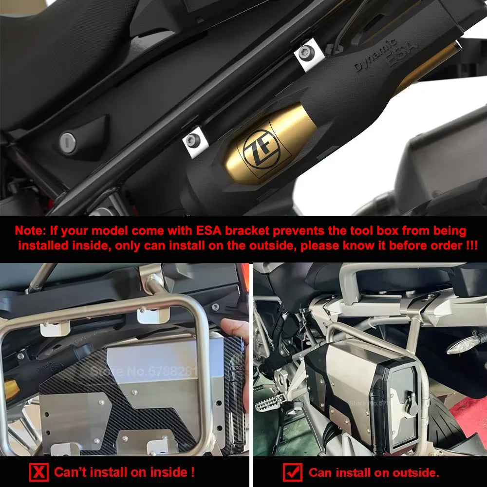Motorcycle Decorative Toolbox 4.2 Liters Tool Box Inner Bag For R1250GS R1200GS R1250 F750GS F850GS For Adventure 2004-2024 2025