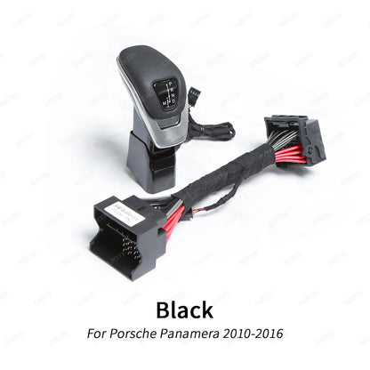 For Porsche 2008-2016 Panamera 970 Car Interior Modification Upgrade  Gear Head Shift Lever Control Lever
