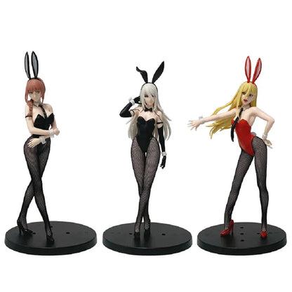 22cm Chainsaw Man Anime Figure Makima/Power Bunny Girl Series Action Figure YoRHa A2 Figurine PVC Collectible Model Toys Gifts