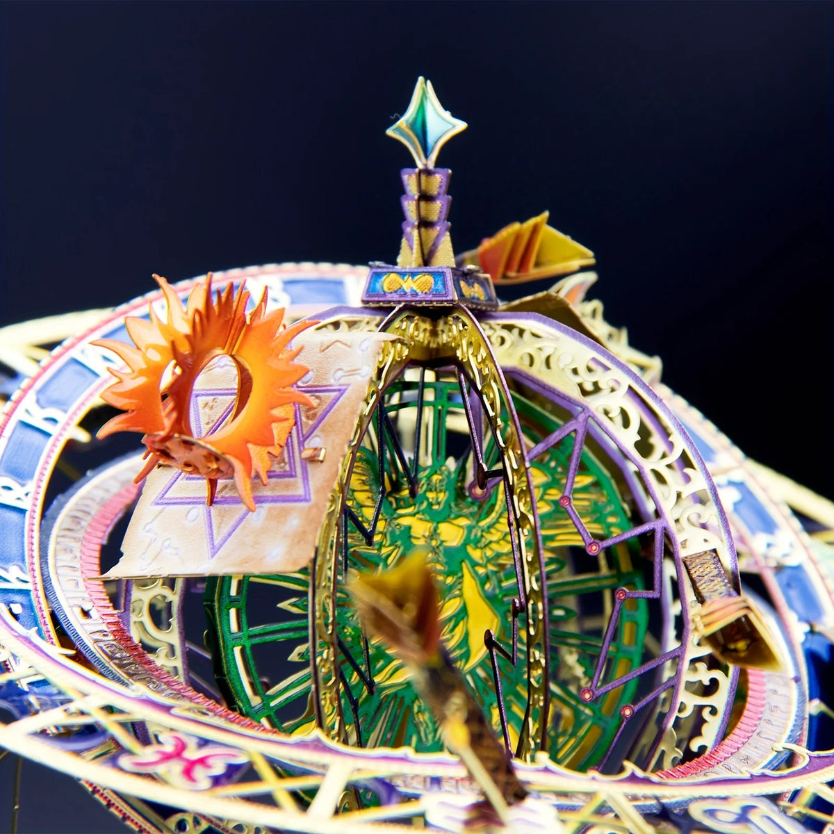 MY 3D Metal Puzzle Twelve Constellations DIY Holiday Gifts to Friends Exquisite Tabletop Ornaments