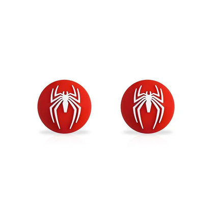 2pcs Silicone Spider Analog Thumb Grip Caps Compatible with Nintendo Switch OLED/Switch Lite/Switch Joystick Protective Cover