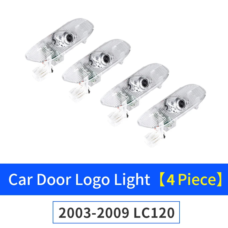 For 2003-2009 Toyota Land Cruiser Prado 120 Lc120 Fj120 Modification Accessories Door Sill Light Environmental Warning Light