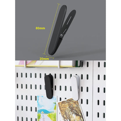 Home Furniture Storage Pegboard: Desktop Standing Height-Adjustable Storage Rack, Also for Displaying Decorative Figurines