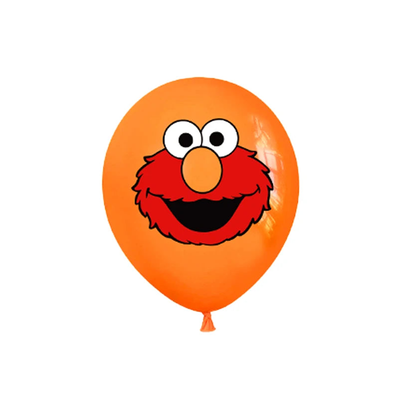 10pc 12Inch The New Sesame Street Latex Balloon Kids Birthday Party Decoration