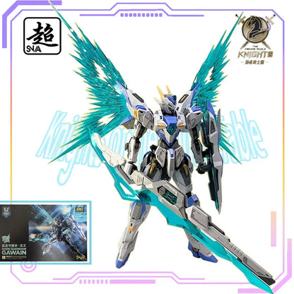 SNAA Original The Round Table Knights  Series Giant Axe - Lancelot Anime  Figure Assembly Model Toys  Model  Gifts Fo Boys