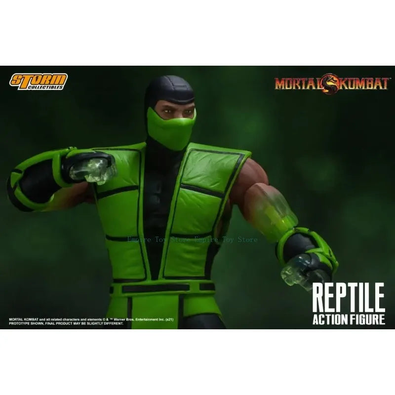 【In Stock】Storm Collectibles Mortal Kombat VS Series Reptile 1/12 Scale BBTS Transparent Arm Original Box Action Figure Model