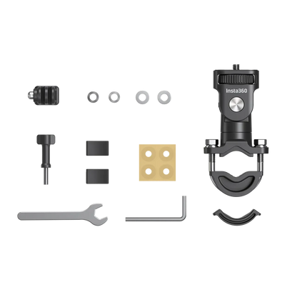 Insta360 Motorcycle U-Bolt Mount for Moto Riding 1/4' Interface Design for Insta 360 X5, X4 Air, X3 Original Accessories