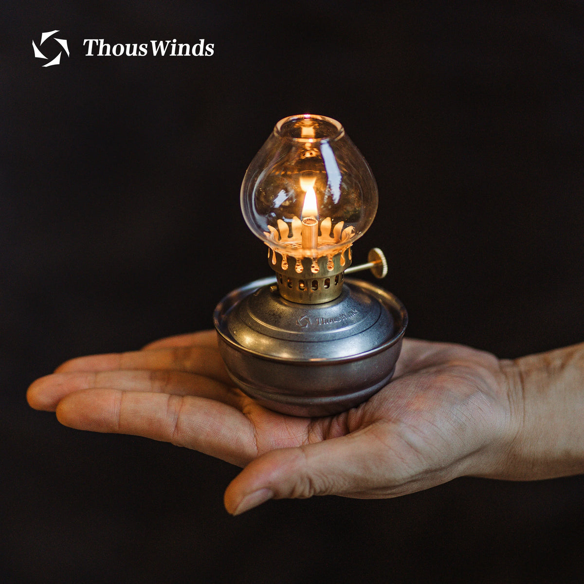 ThousWinds Luminara Mini Oil Lamp Windproof Camping Lantern 20h Long Lighting Life Portable Retro Light Outdoor Camping Hiking