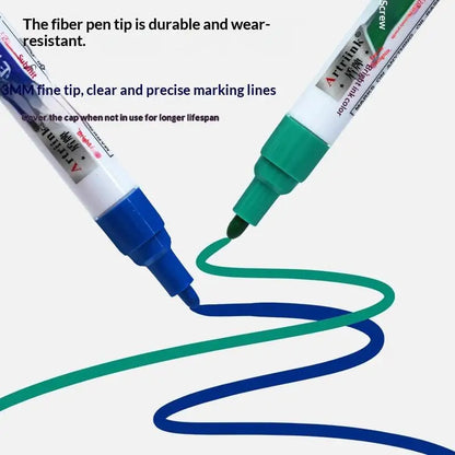 Screw Positioning Marker Pen Waterproof Quick Drying Permanent Marking Pen For Motorcycle Car Mechanical Maintenance Assembly