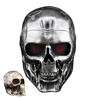 Terminator Mask Terminator Cosplays Mask CS Full Face Protective Mask Skull MaskHalloween Haunted House Decoration Props